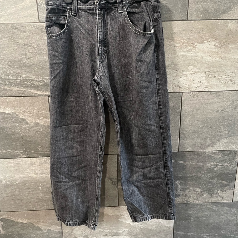 South Pole Dark Gray Baggy Men's Jeans
